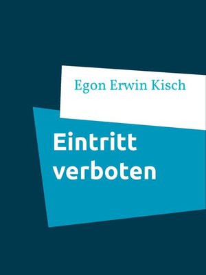 cover image of Eintritt verboten